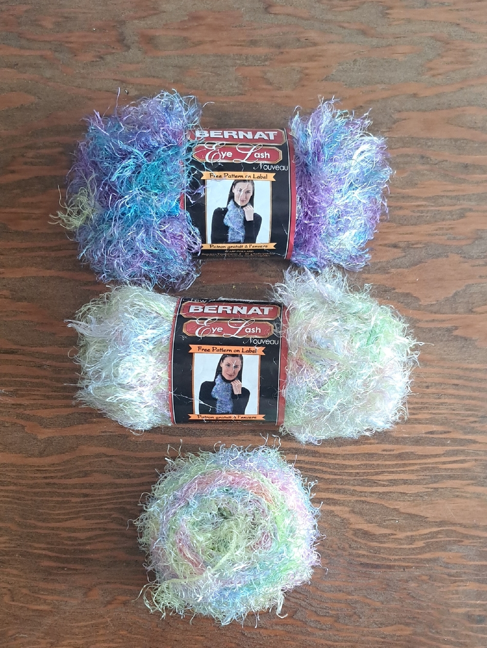 Bernat Eye Lash Nouveau Yarn Bundle